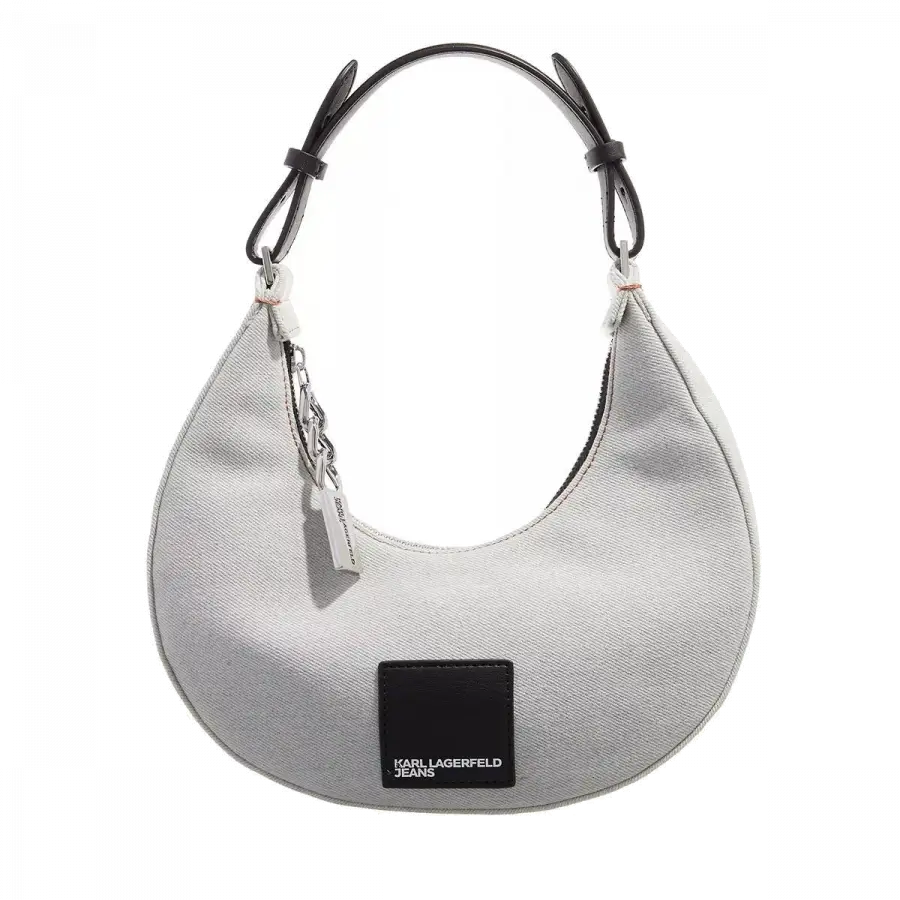 Karl Lagerfeld Jeans - Karl Lagerfeld Jeans Shoulder Bags Kunstleder Light Blue - blau