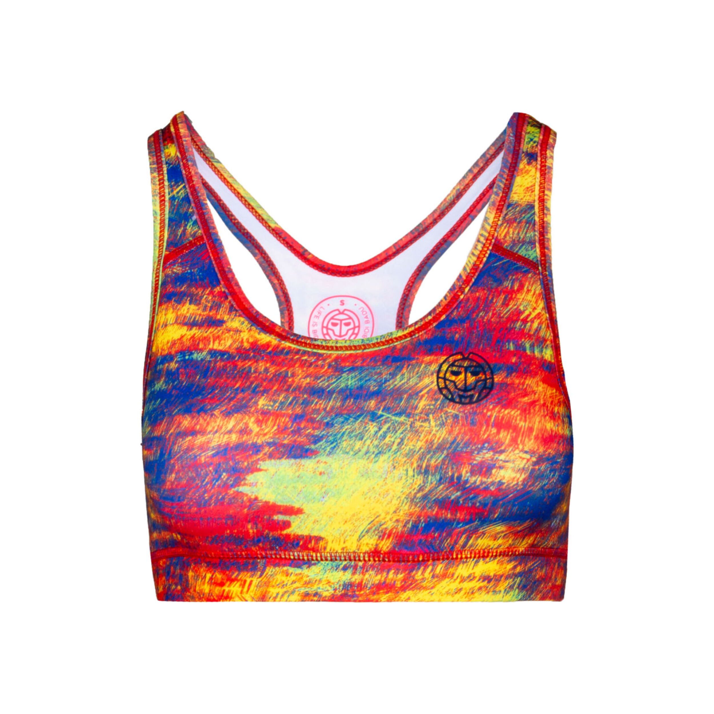 NATLI Tech 2 In 1 Tank-Top Damen - Dunkelblau, Mehrfarbig