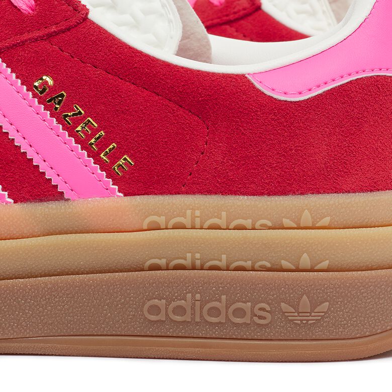 adidas Originals Wmns Gazelle Bold collegiate red/lucid pink/core white