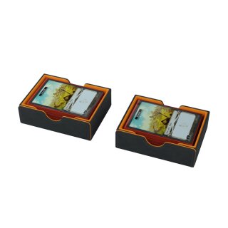 Gamegenic - Card's Lair 400+ Black/Orange (Exclusive Line)