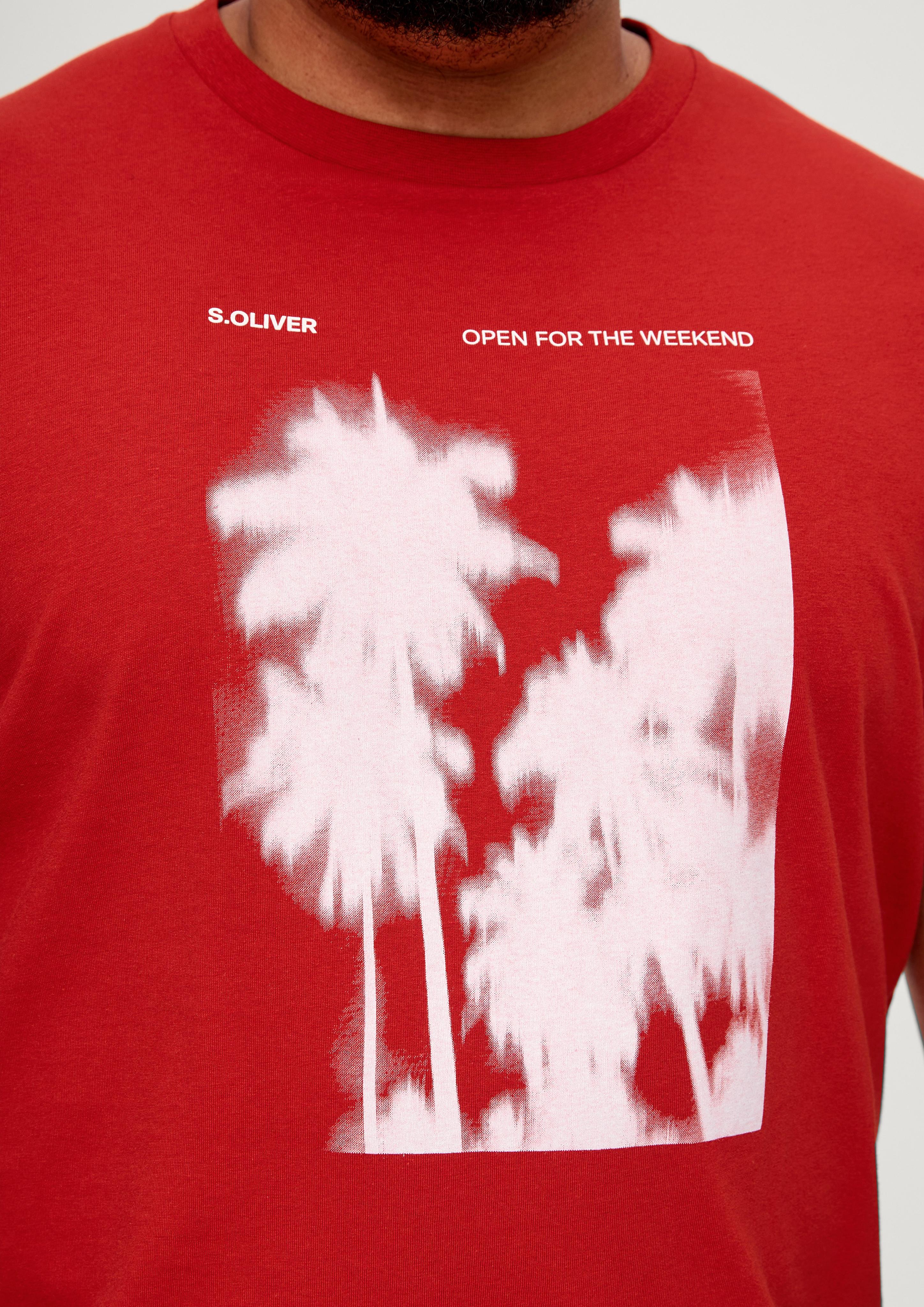 T-Shirt mit Frontprint  2135657-30D1