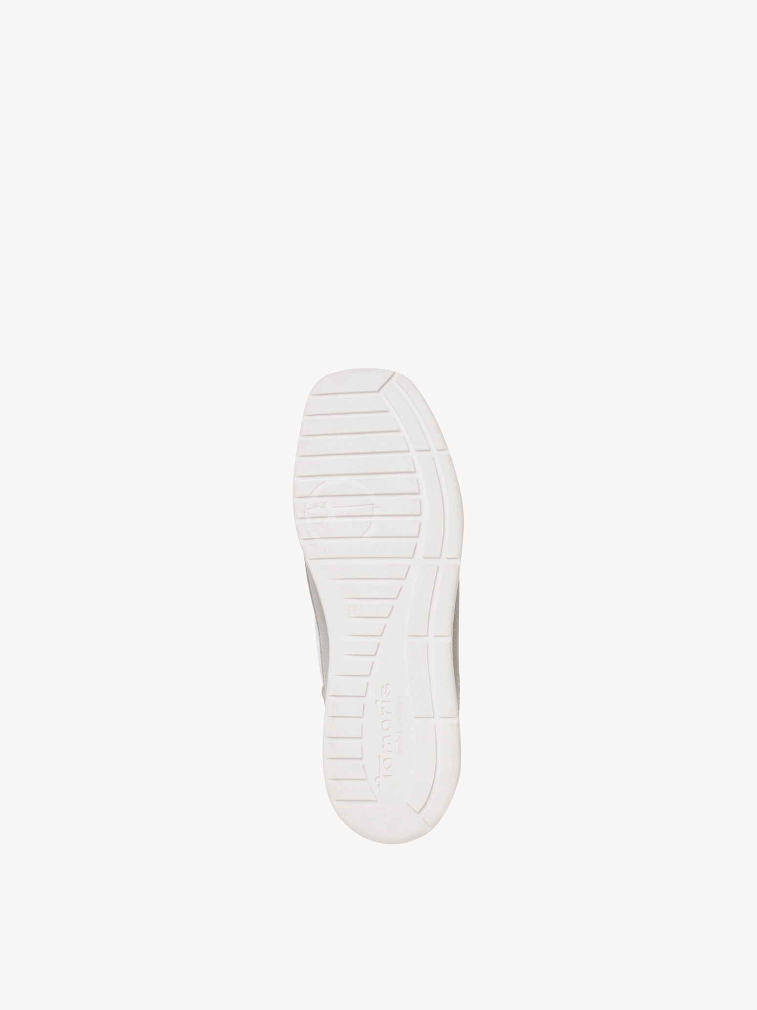 Mocassin en cuir - gris