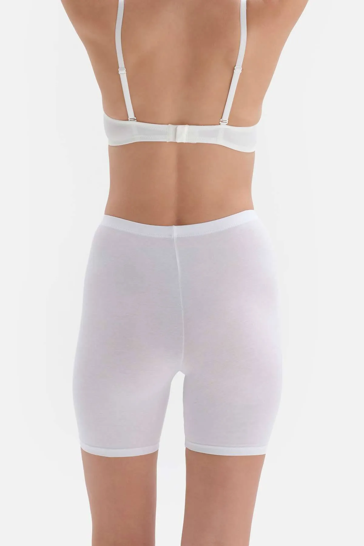 Dagi  Weiße kurze Strumpfhose