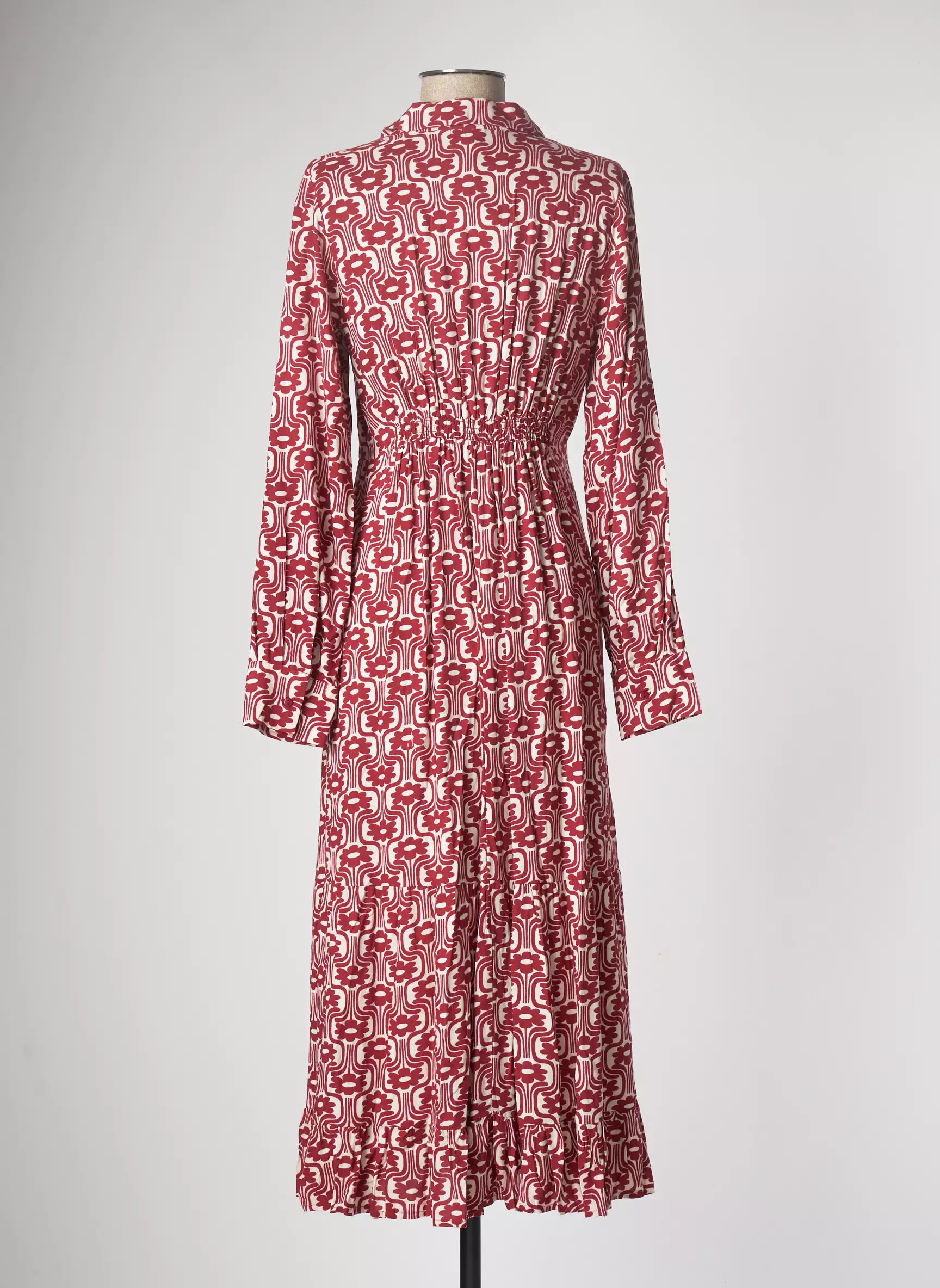 An Ge Robes Longues Femme couleur rouge