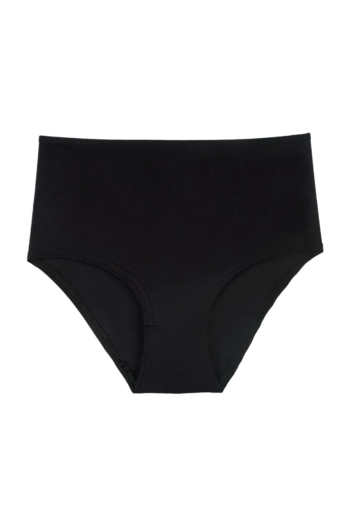 Sensu  Damen - Baumwollhöschen mit hoher Taille, 3er-Set, gemischt - Kts115