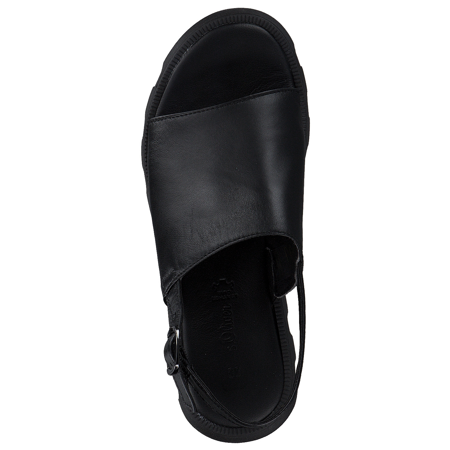 s. Oliver 28211, Keilsandaletten, Damen, black