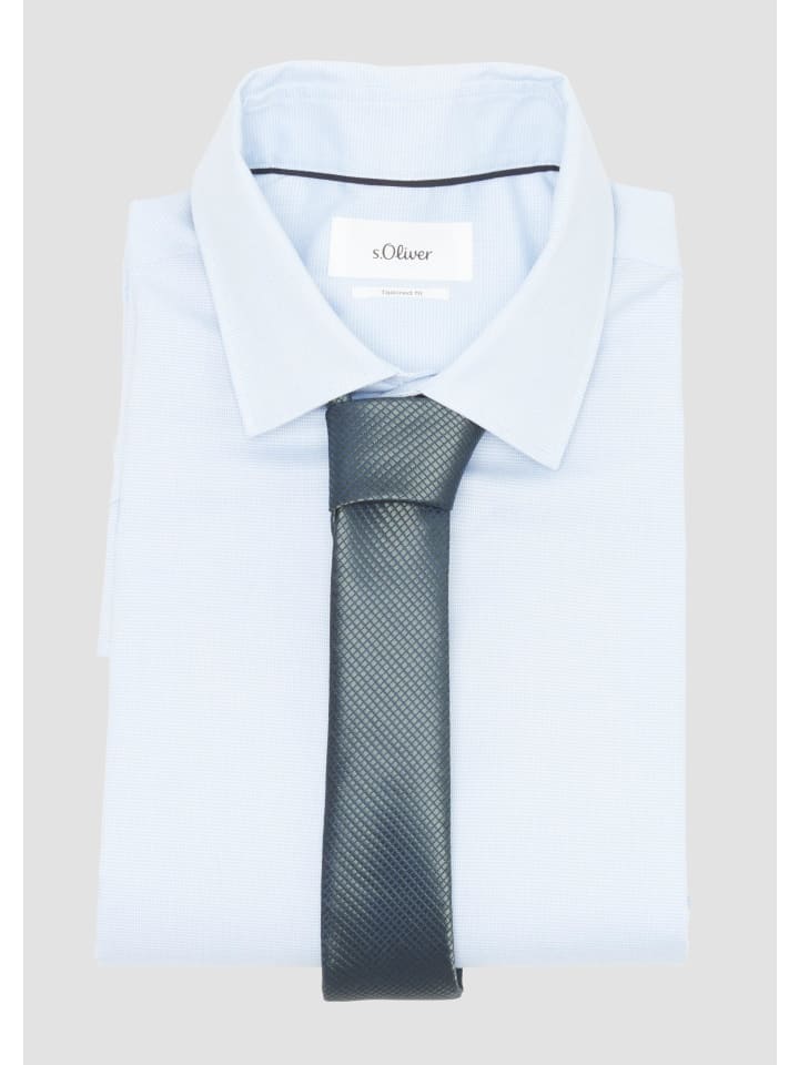 s.Oliver BLACK LABEL Krawatte in Olive günstig kaufen 1