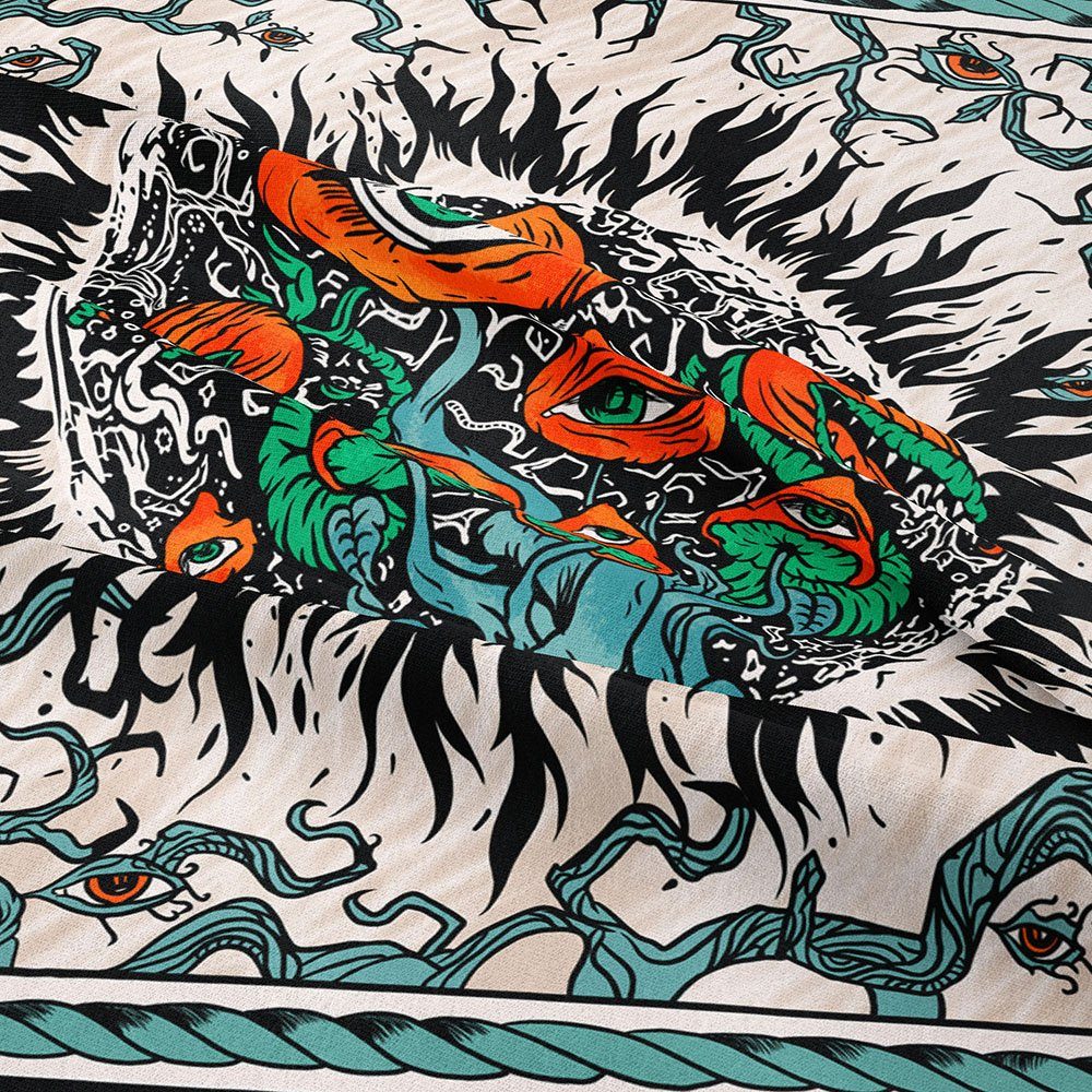 Wandteppich Wandteppich Psychedelic, Wandteppich Aesthetic Pilze, Aphollod, Tapisserie Baum Lebens Wandbehang für Wohnzimmer,Schlafzimmer,Wohnheim