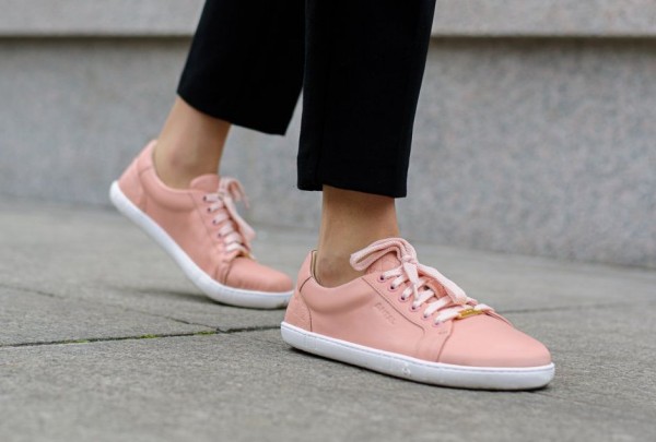 Antal ~ Amada Leder Sneaker ~ Pfirsich