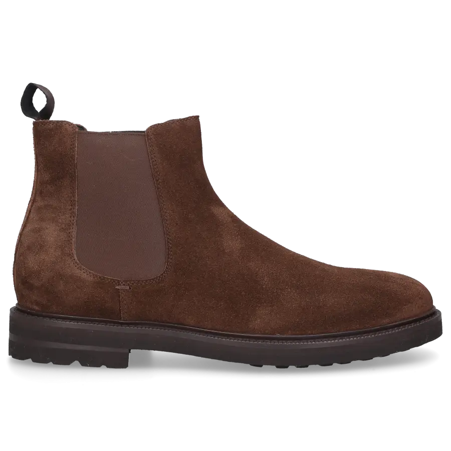 Henderson - Chelsea Boots 83502 Veloursleder - braun