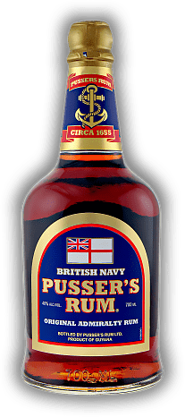 Pussers British Navy Blue Label 40% Pussers British Navy Blue Label 40% Im Geschmack kräftig und komplex - nach originalem Navy-Rezept. 0,7	 Liter - Vol 40%