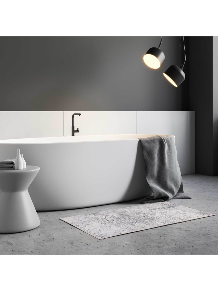Wecon Home Badteppich Room 9 in grau günstig kaufen