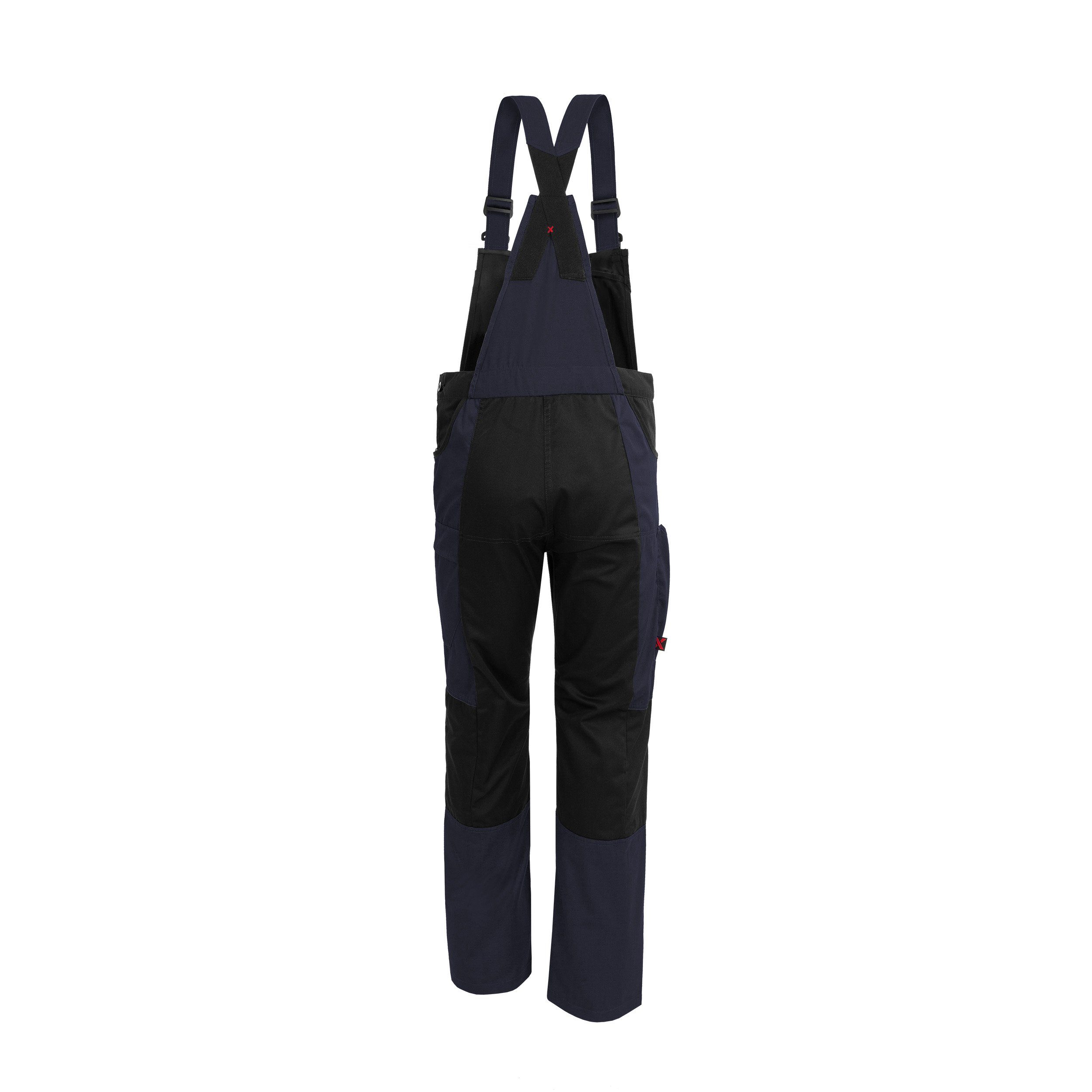 QUALITEX HIGH QUALITY WORKWEAR Arbeitslatzhose X-Serie X-trem strapazierfähige Latzhose - Blaumann