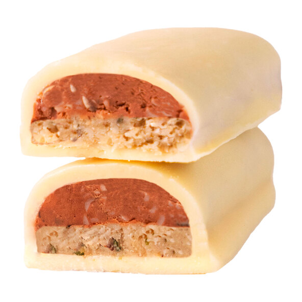 Bio Veganer Schokoriegel, White Nougat, 12er Set (12 x 30g = 360g)