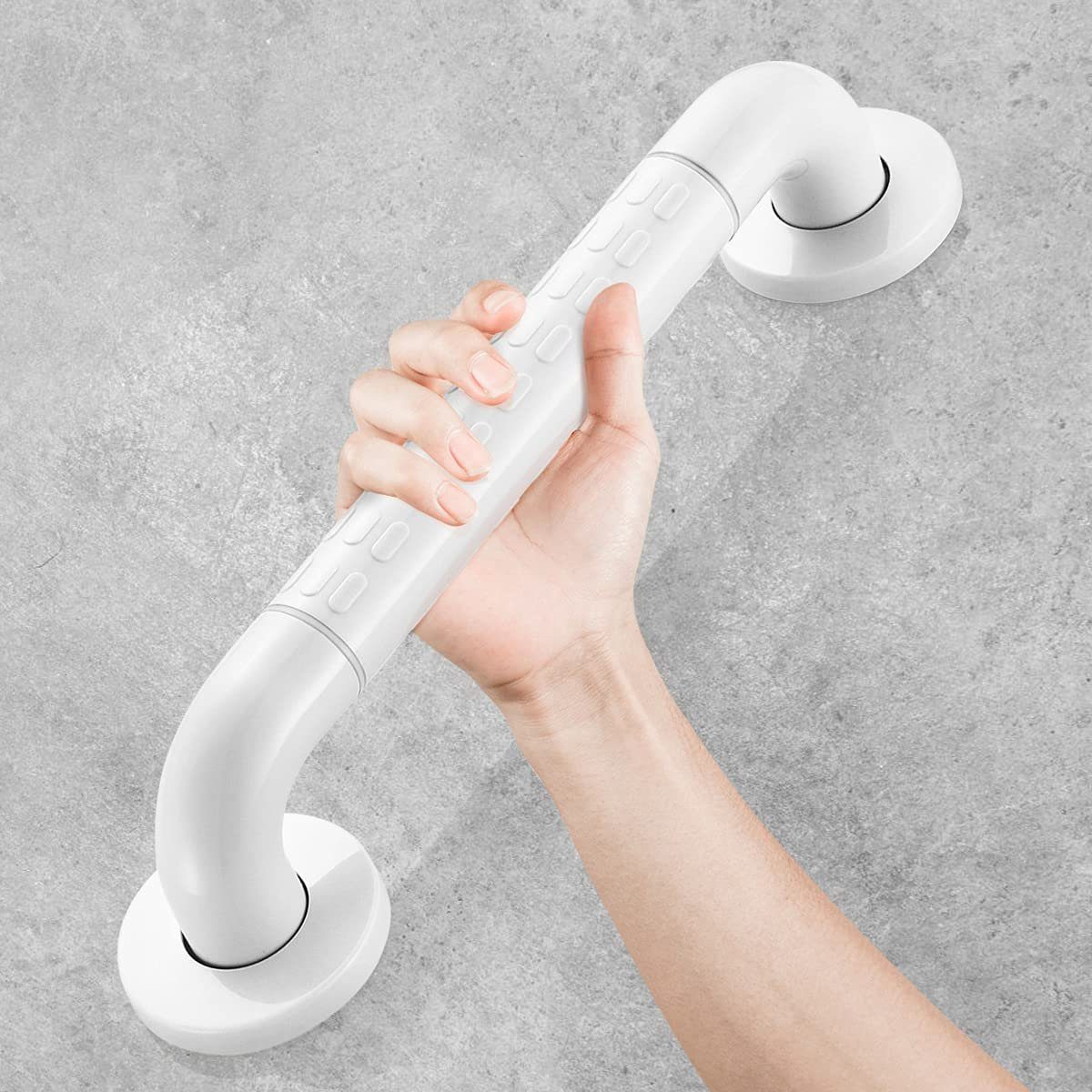 AKKEE Haltegriff Haltegriff Dusche Edelstahl, 35cm Badewannengriff Rutschfest, für Bad & Dusche Badezimmer-Haltegriff Rutschfest Duschgriff