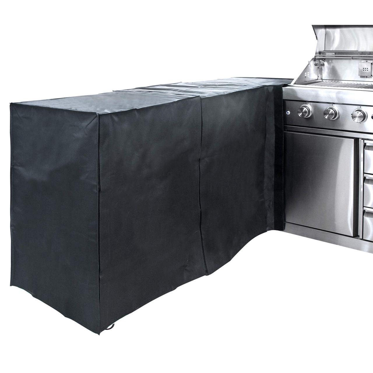 Allgrill Wetterschutzhülle für Gasgrill Modul 1, reißfestes Polyester