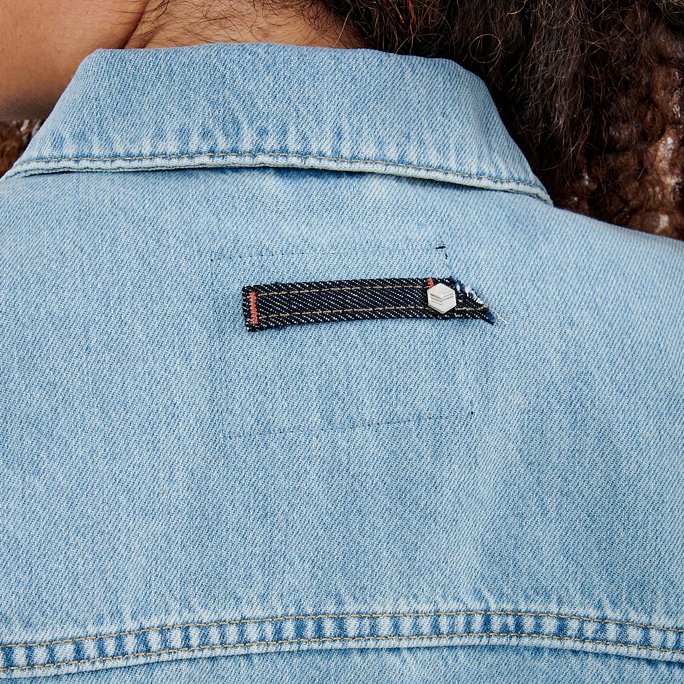 BABET  Veste en jean Femme en 100% coton