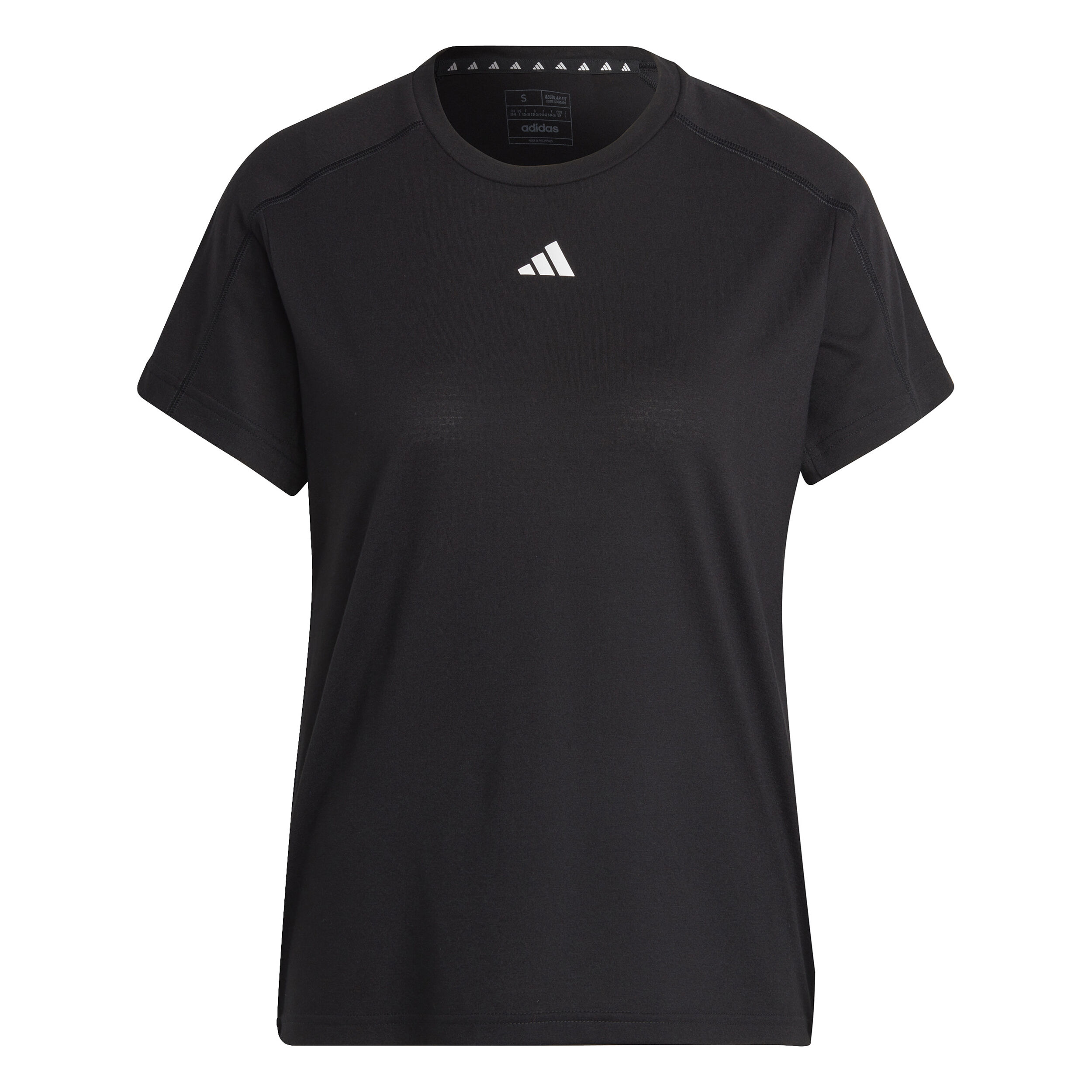 Training Essentials Crew T-Shirt Damen - Schwarz