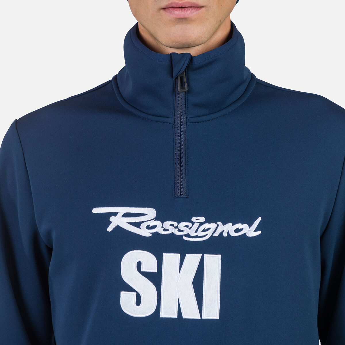 Herren-Ski-Fleeceoberteil mit halblangem Reißverschluss Signature