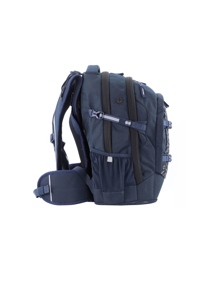 2Be 3er Set Schulrucksack Navy Blue in Navy Blue günstig kaufen onesize