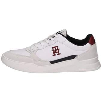 Tommy Hilfiger Elevated Cupsole Lth Mix in weiß
