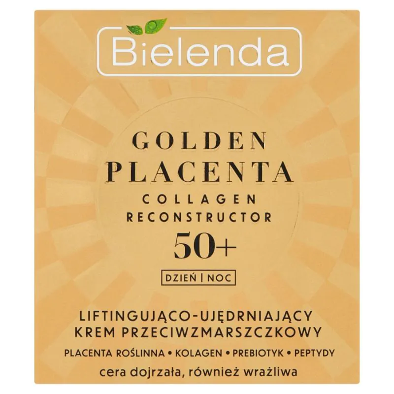 Bielenda Golden Placenta Lifting and Firming Anti-Wrinkle Cream 50+ Dag/Nacht