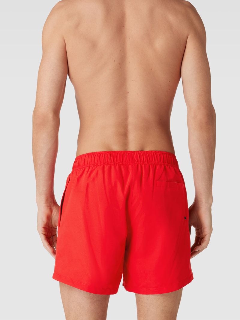 Badehose mit elastischem Bund Modell 'JONES BAY' in rot