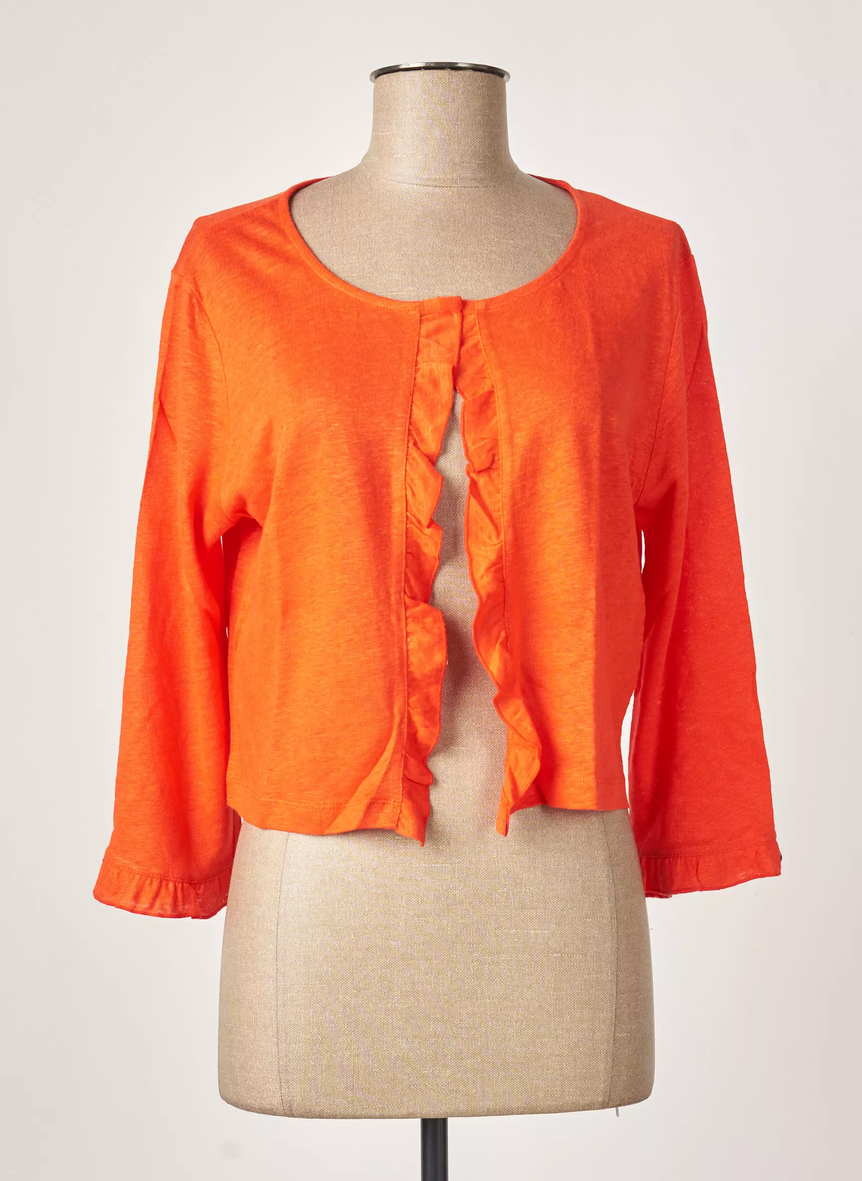 Maloka Cardigans Femme couleur marron