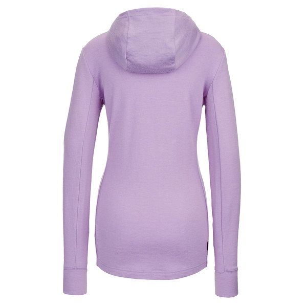 W QUANTUM III LS ZIP HOOD Damen - Wolljacke