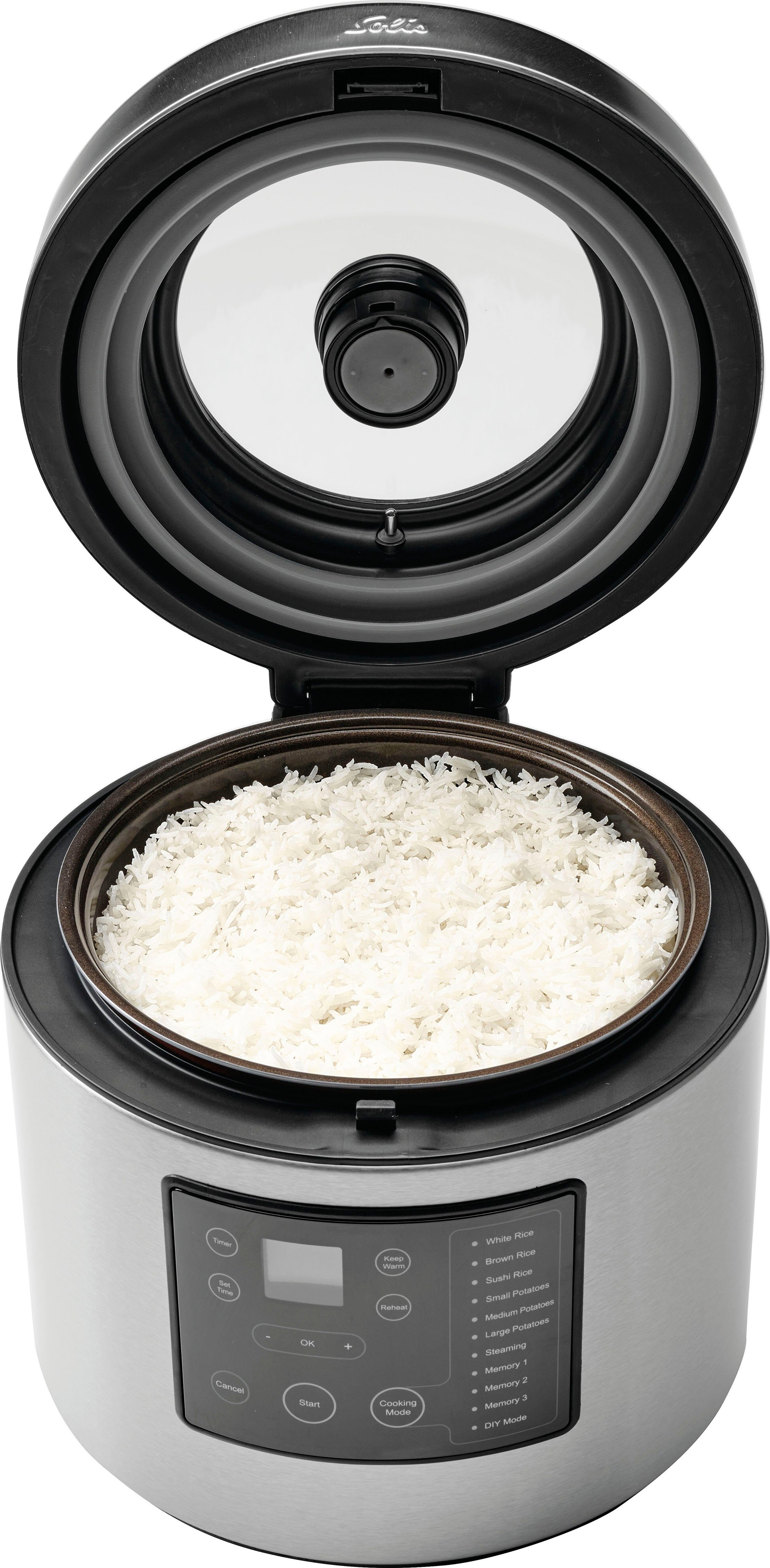 SOLIS OF SWITZERLAND Reiskocher Rice&Potato Cooker (Typ 8161), 860 W
