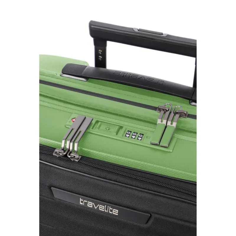 Travelite MOOBY Bordtrolley S mit Vortasche (55 cm) - Grün