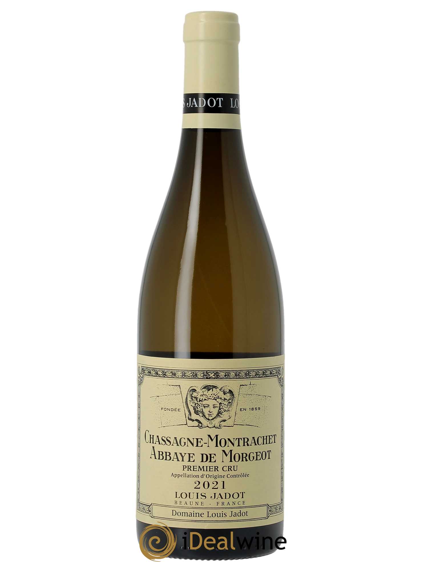 Chassagne-Montrachet 1er Cru Abbaye de Morgeot Domaine Louis Jadot  2021 - Lot de 1 Bouteille