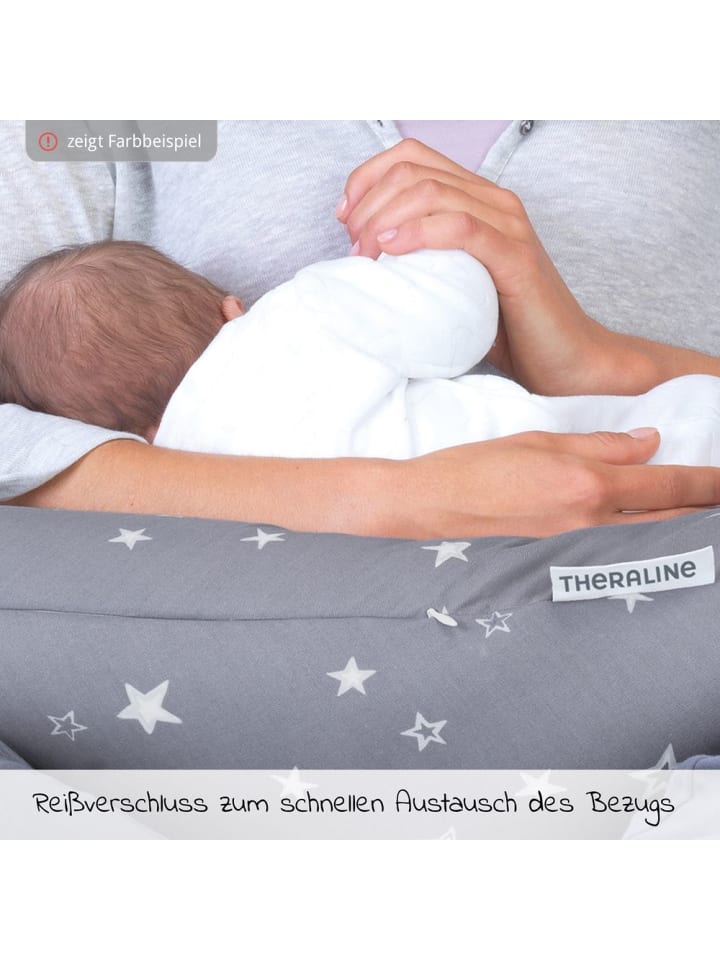 Theraline Stillkissen Das Original in grau,motiv günstig kaufen onesize