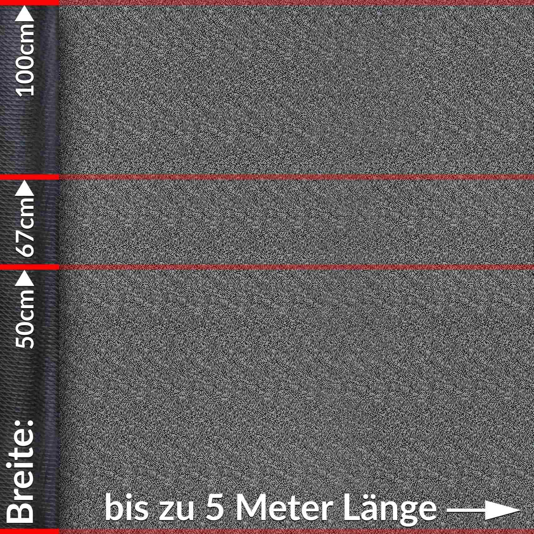 Küchenläufer Teppichläufer Küchenläufer Läufer Textil TAMARA Premium Robust Wasse, ANRO, Rechteckig, Höhe: 3 mm, Rattanoptik