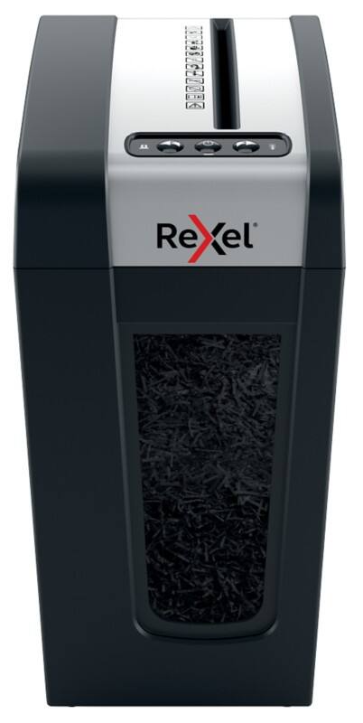 Rexel Secure MC4-SL Slimline Whisper-Shred™ Aktenvernichter Mikroschnitt Sicherheitsstufe P-5 4 Blatt