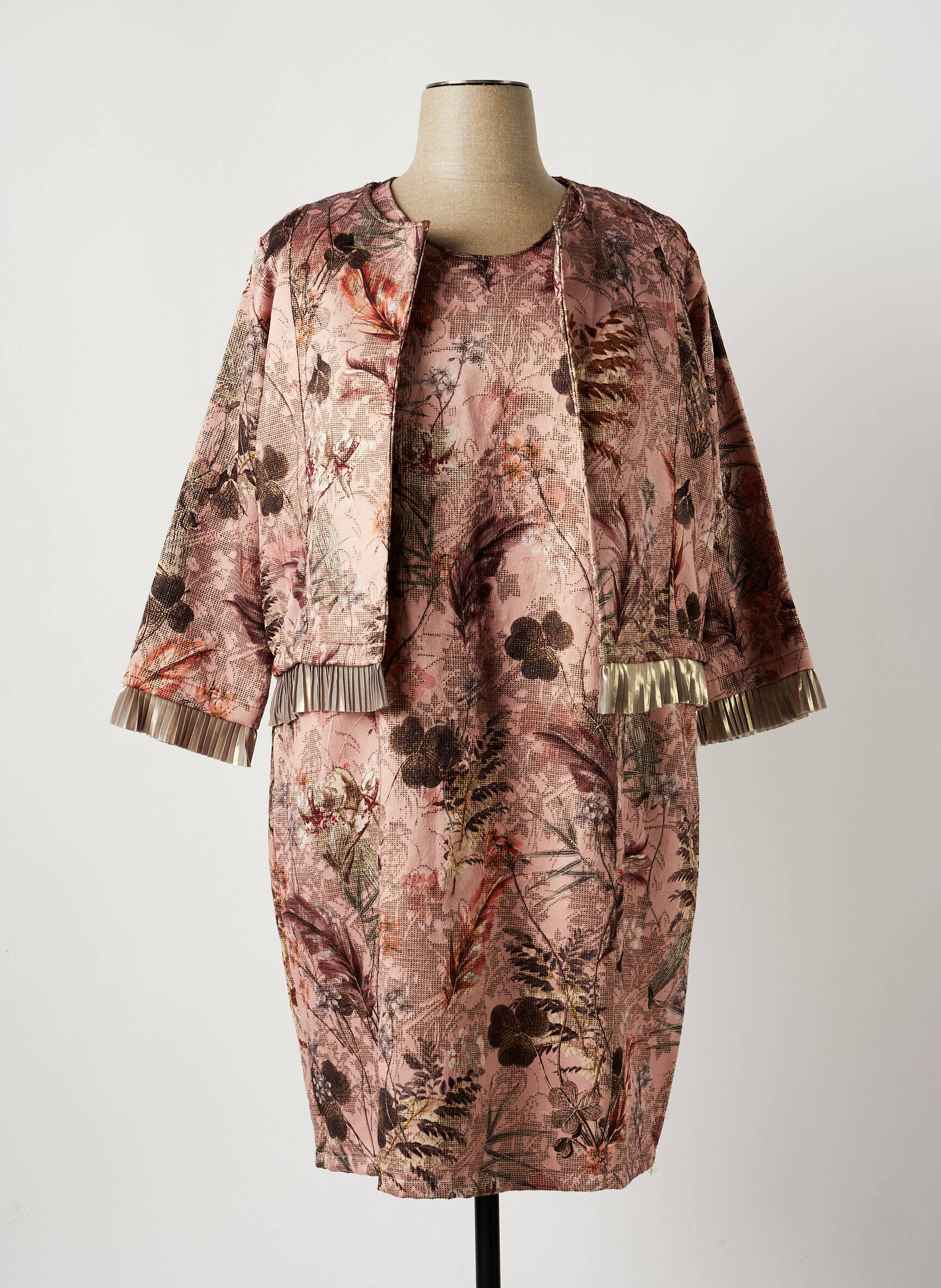 Etnia Ensembles Robe Femme couleur rose