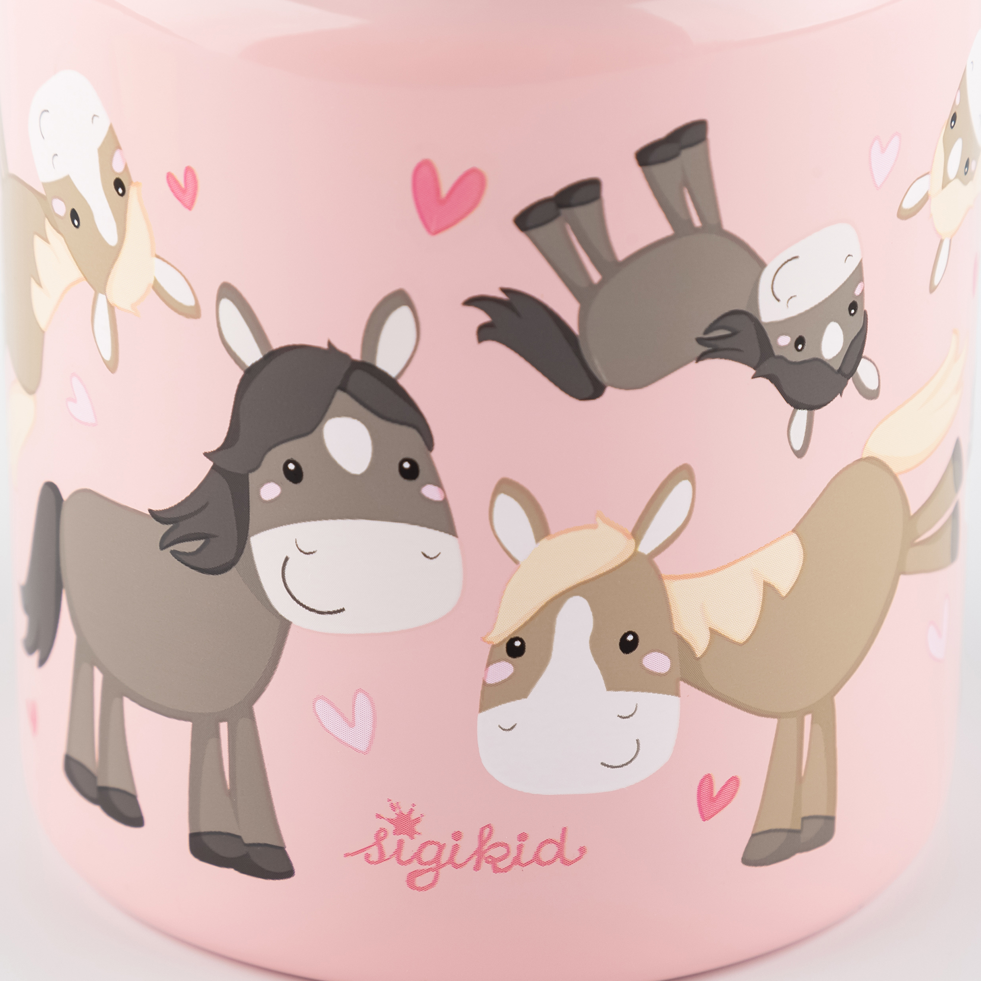 Kinder Set Edelstahl-Trinkflasche und Brotbox Pony
