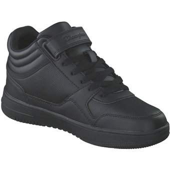 Champion Rebound Vintage Mid GS Sneaker in schwarz