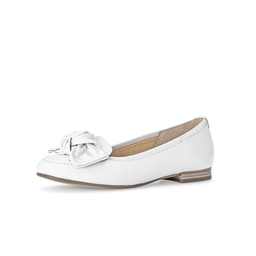 Gabor comfort Eleganter Ballerina weiß