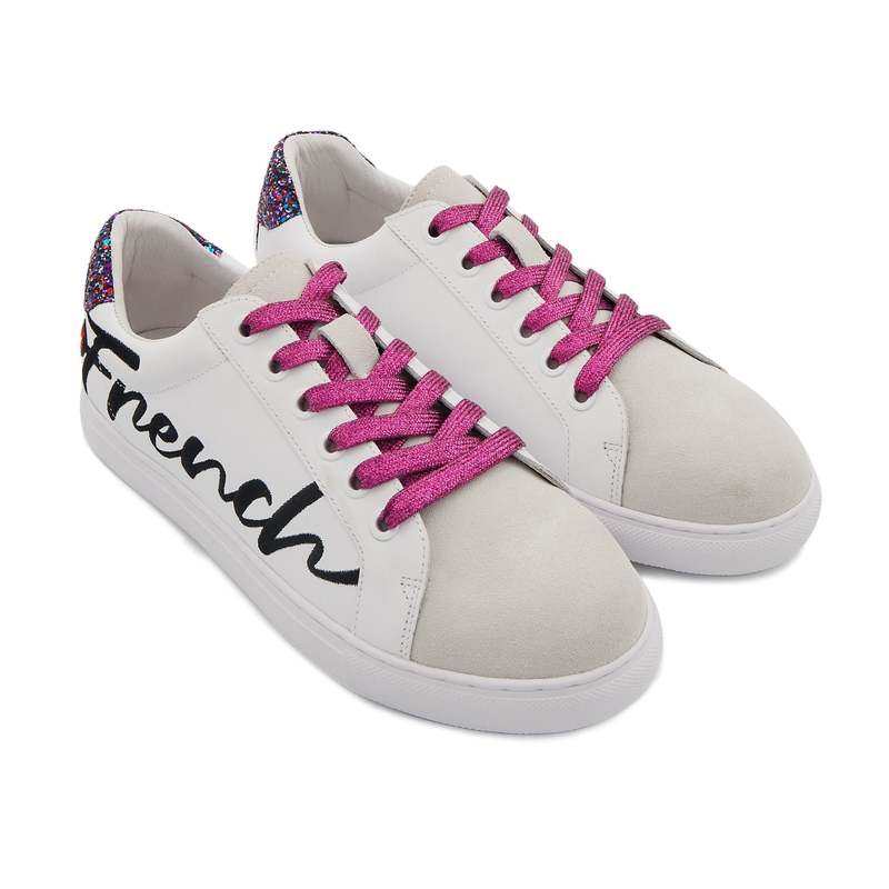 Baskets en cuir Simone french girl