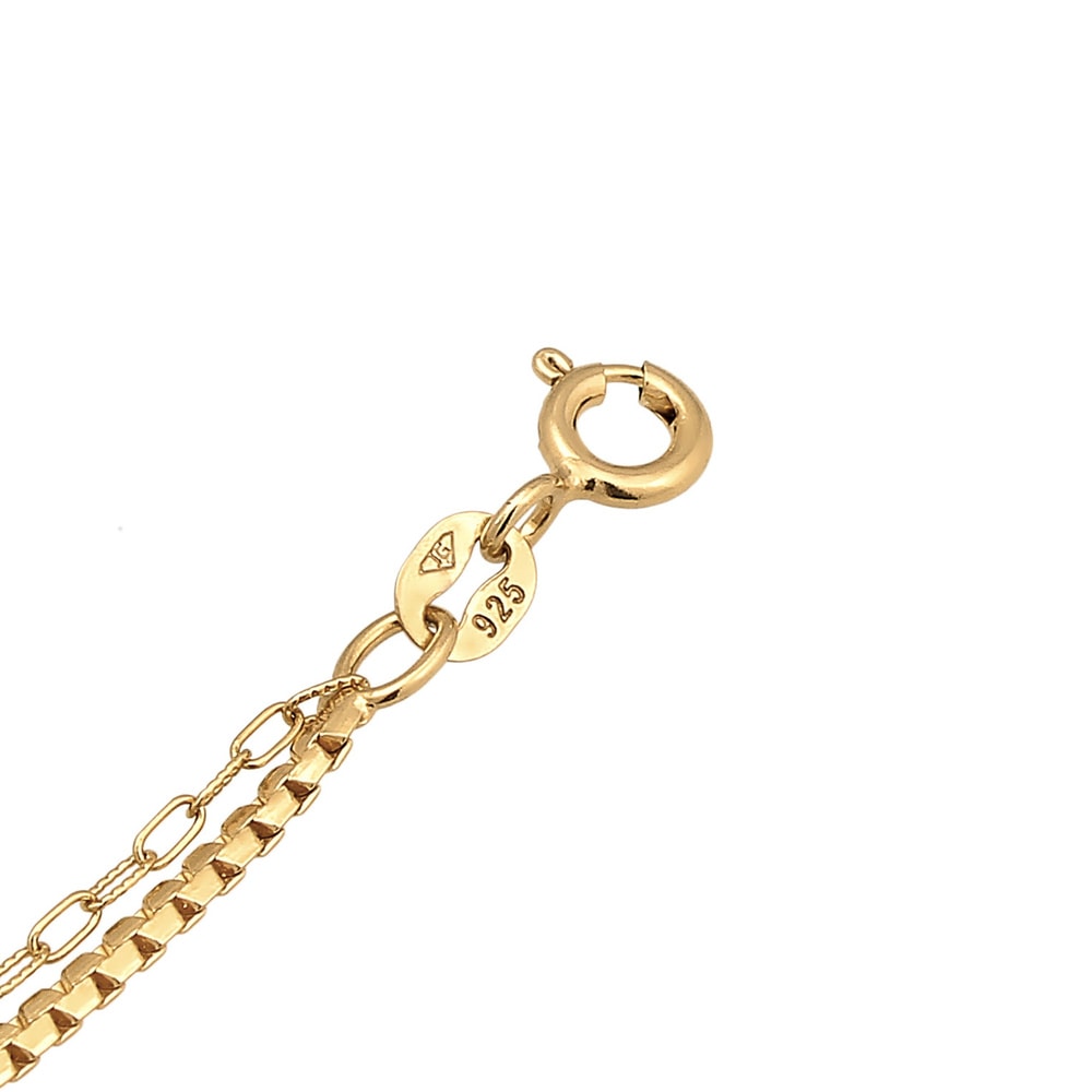 Elli Elli Bracelet de Cheville Femmes bracelet de cheville maillons Basique tendance e Bijoux