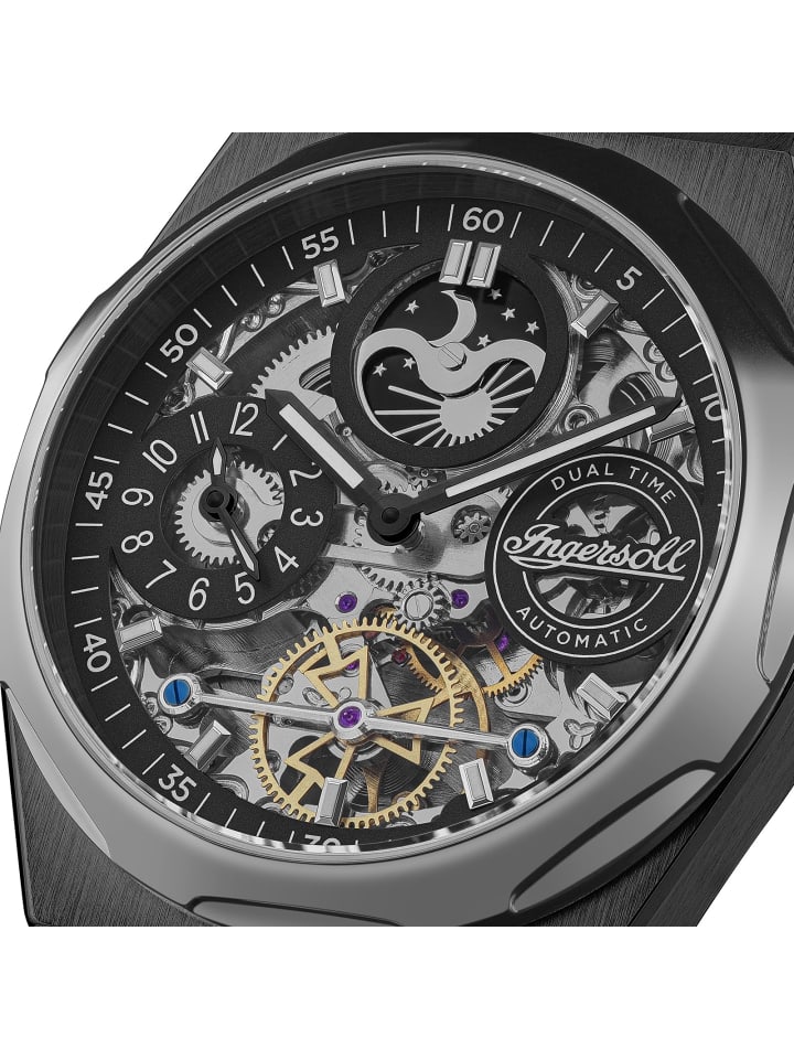 Ingersoll Armbanduhr Ingersoll The Broadway schwarz groß (ca. 43mm) günstig kaufen onesize