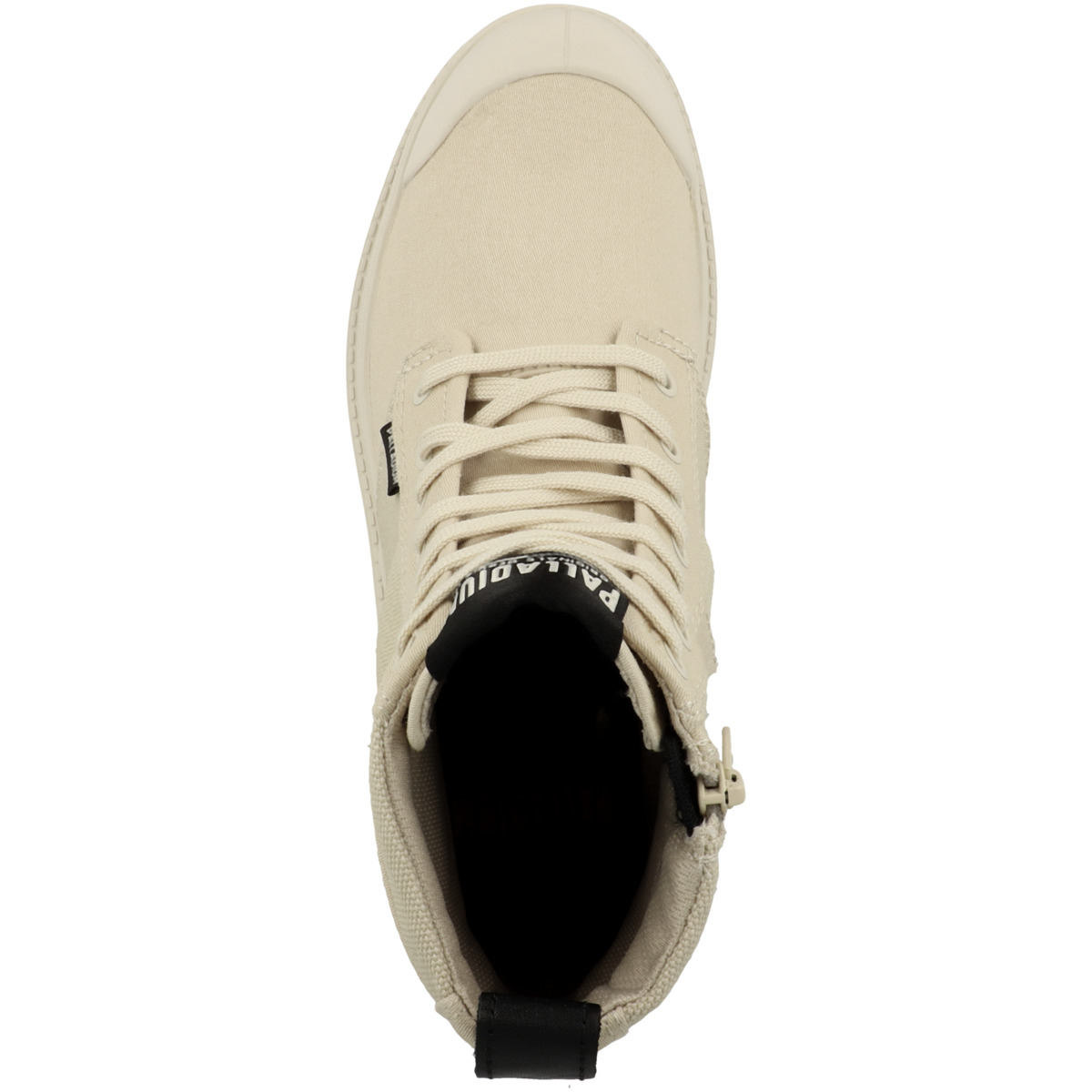 Palladium Pallabase Hi Army Schnürboots creme