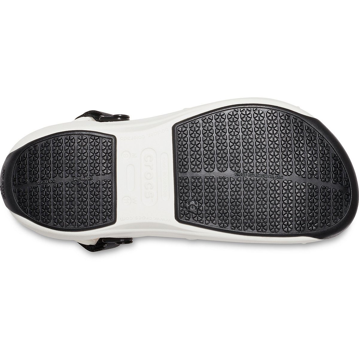 Crocs Große Größen bequeme Bistro Pro LiteRide™ Clogs weiß Crocs Clog