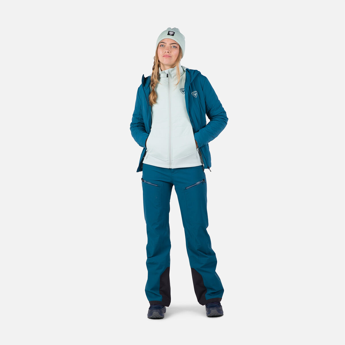 Damenjacke mit durchgehendem Reißverschluss Classique Hybrid