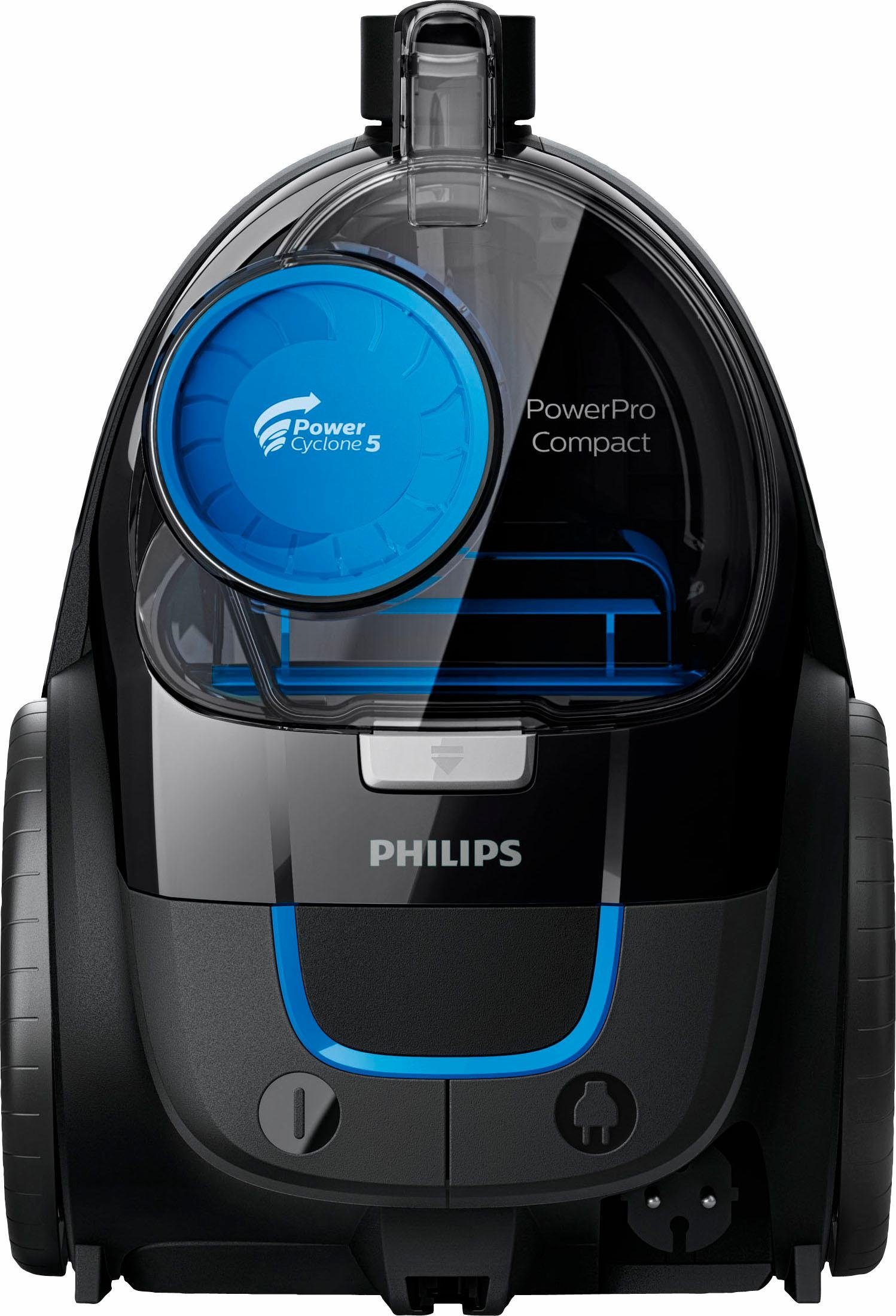 Philips Bodenstaubsauger FC9331/09, 900 W, beutellos, mit 1,5 l Fasungsvermögen und Tri-Active-Düse