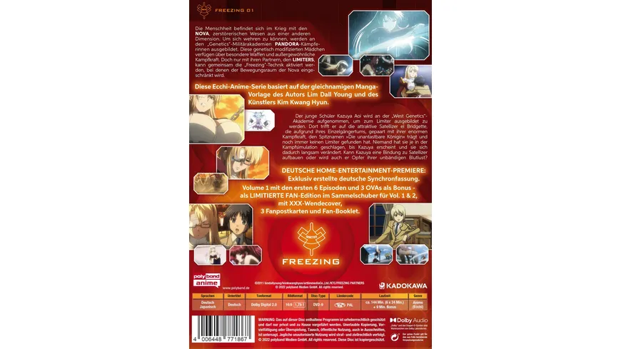 Freezing - Volume 1 mit Sammelschuber LTD.