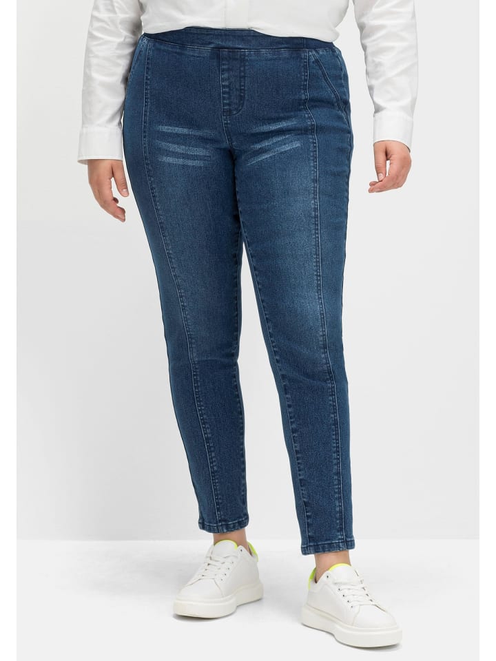 sheego Jeans in blue Denim günstig kaufen