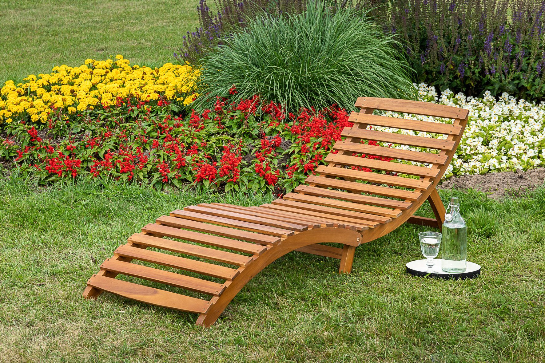 MERXX Gartenliege Honopu, 1 St., mit Auflagen, klappbar