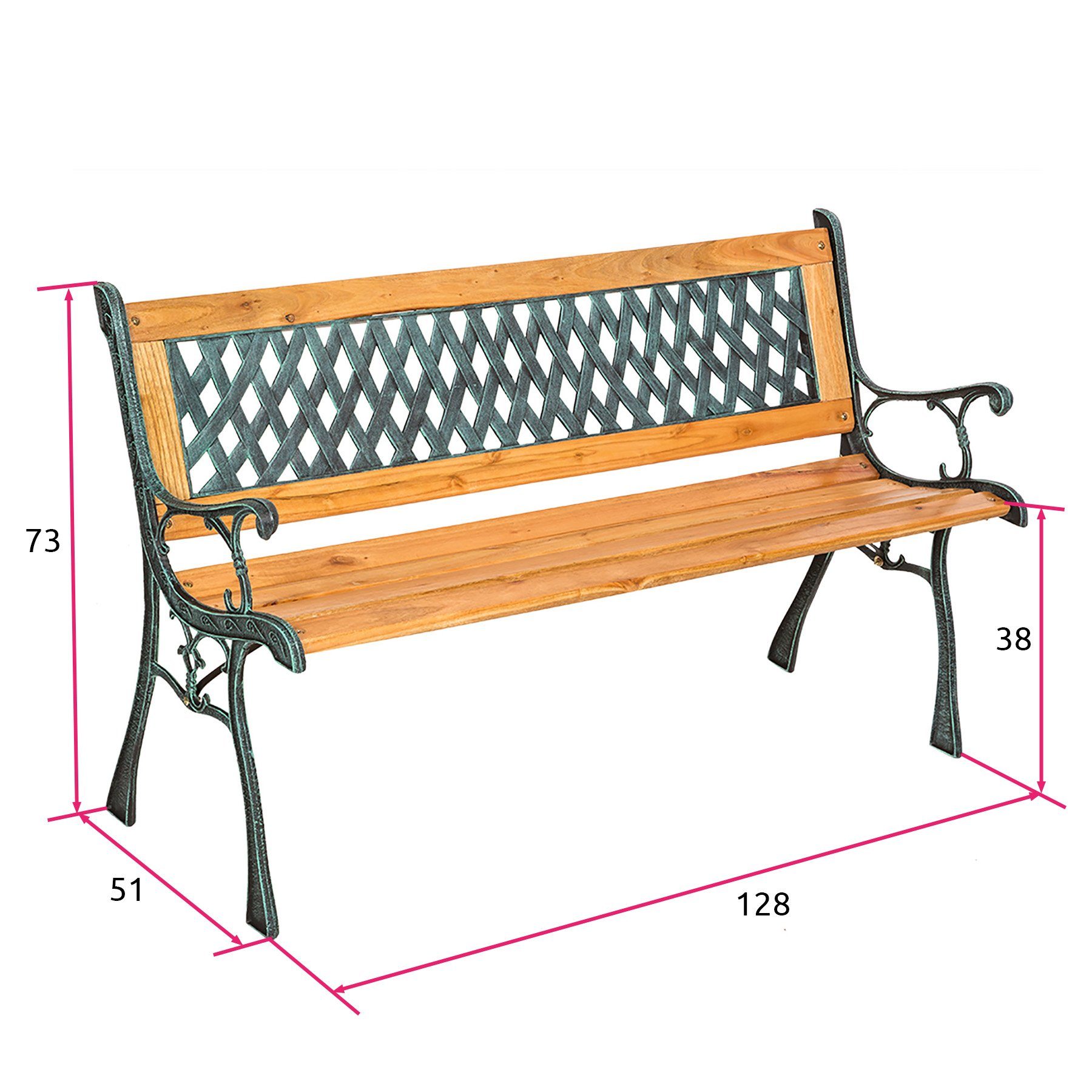 tectake Gartenbank Tamara